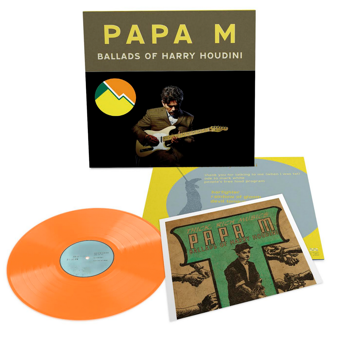 Papa M 'Ballads of Harry Houdini' LP