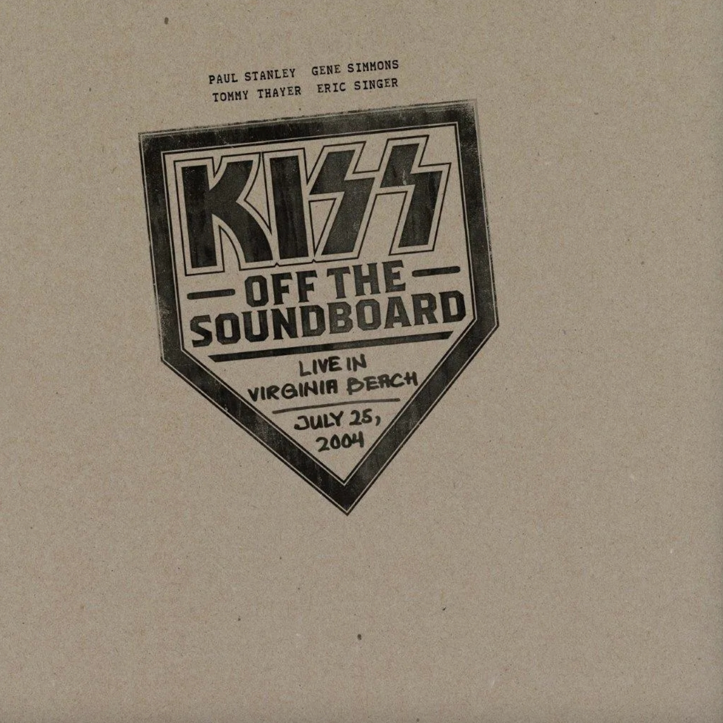 Kiss 'Off The Soundboard: Live in Virginia Beach – July 25, 2004' 3xLP