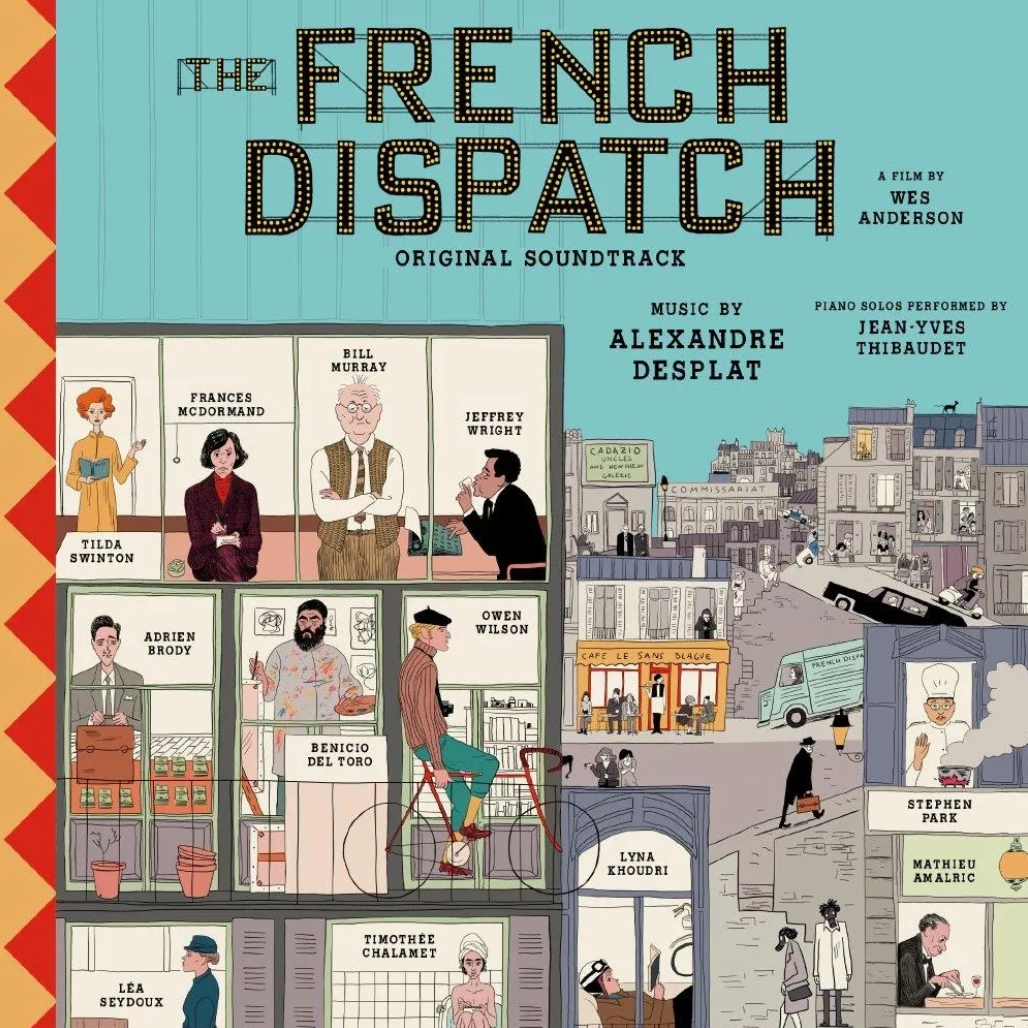 Various 'The French Dispatch (Original Soundtrack)' 2xLP