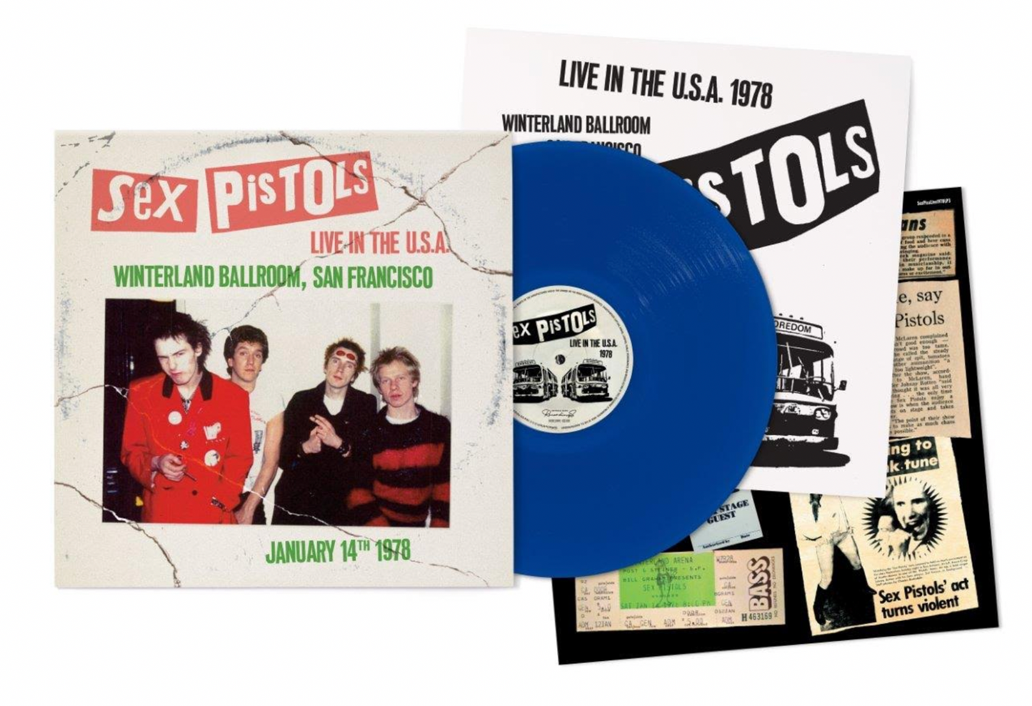 Sex Pistols 'Live in the USA 1978 – San Francisco' LP