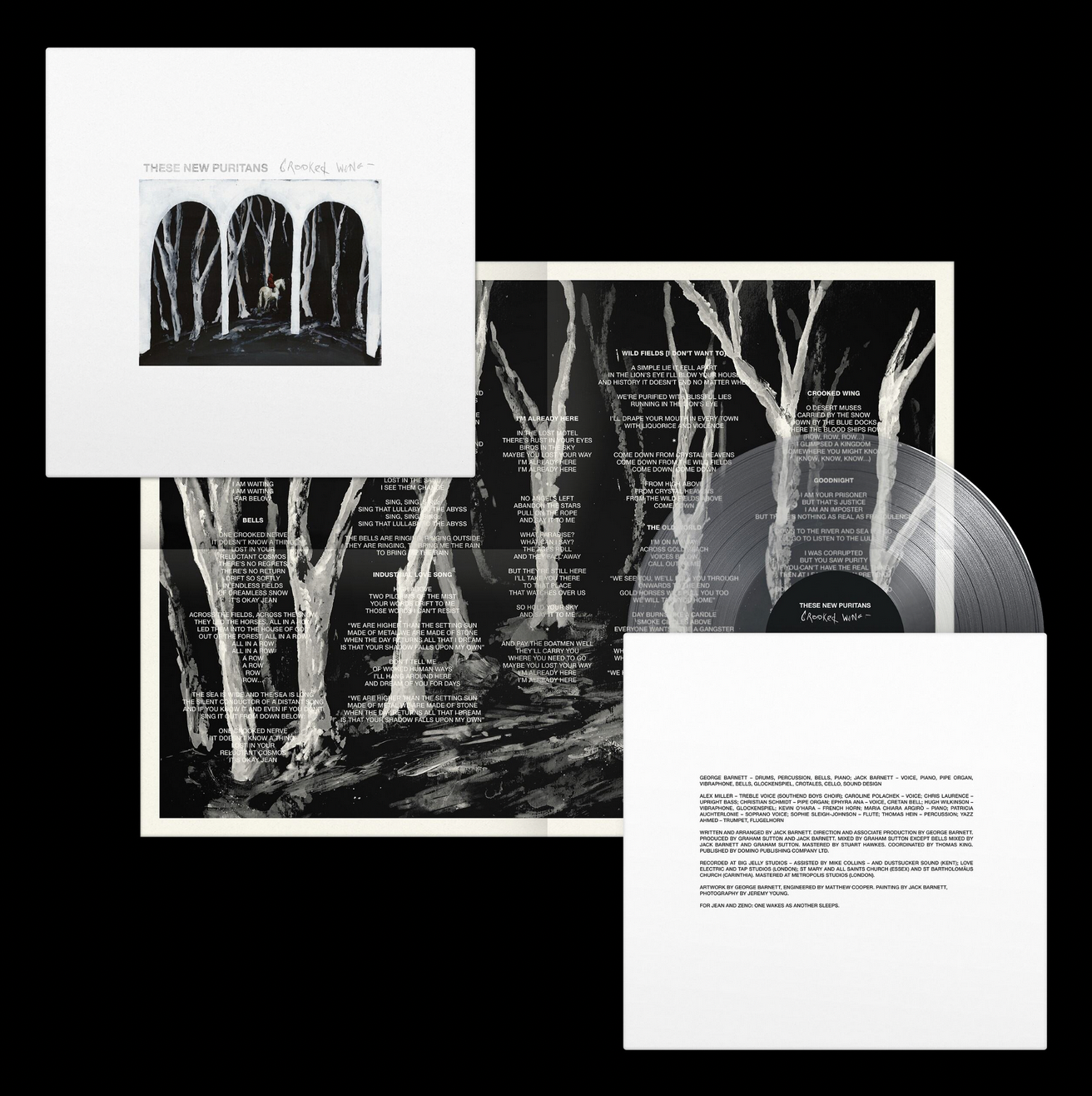 These New Puritans 'Crooked Wing' LP