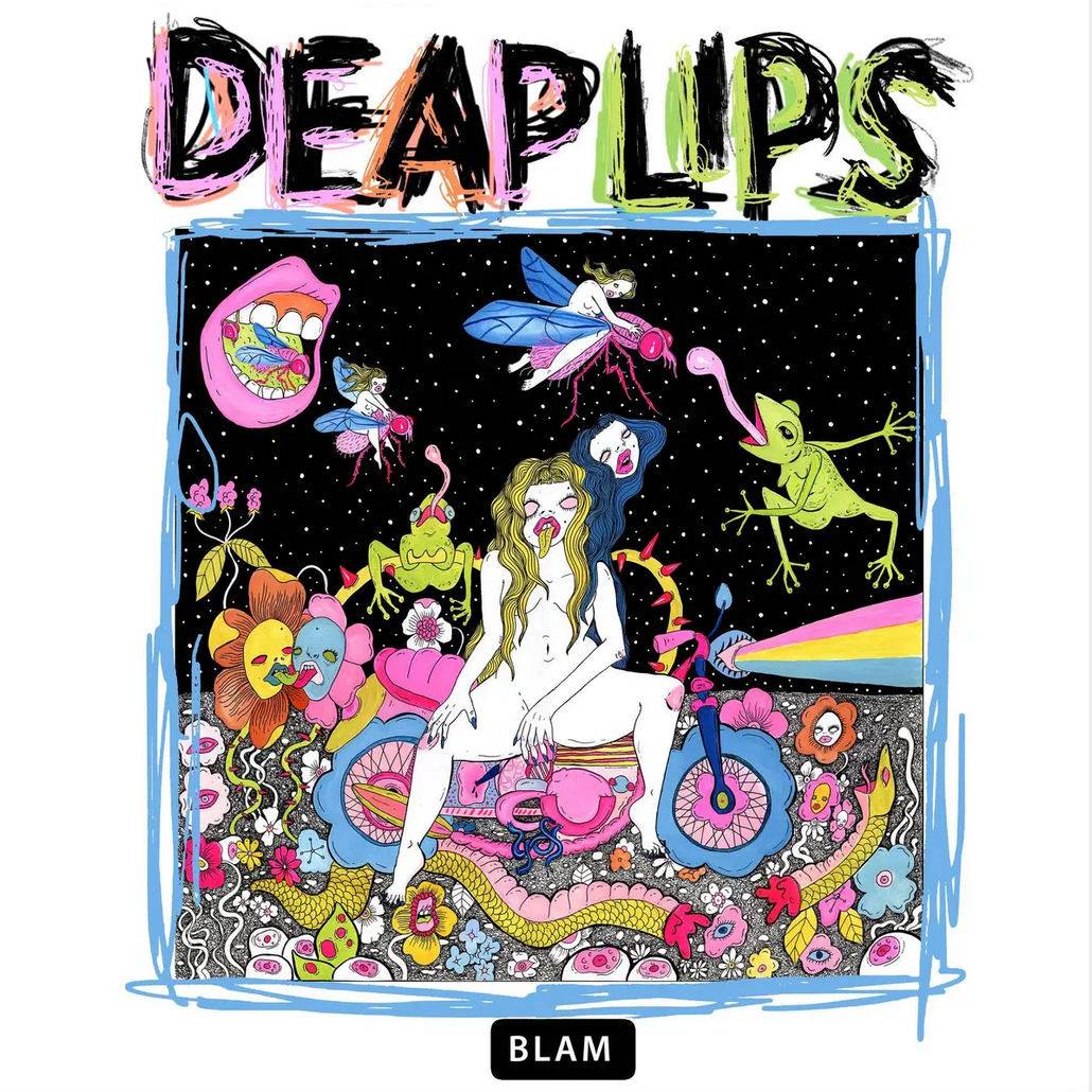 Deap Lips 'Deap Lips' LP (Flaming Lips + Deap Vally)