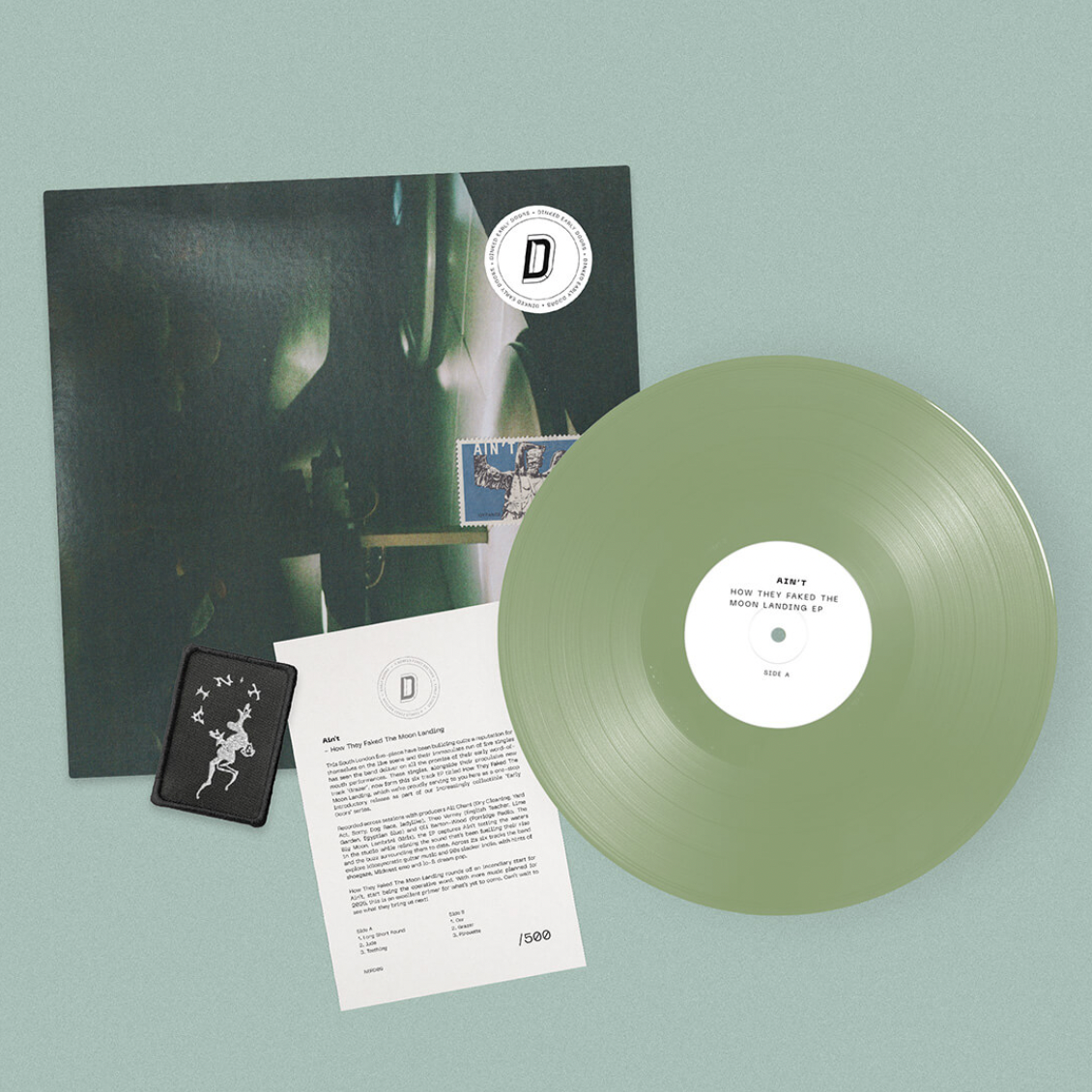 Ain't 'How They Faked The Moon Landing EP' 12"