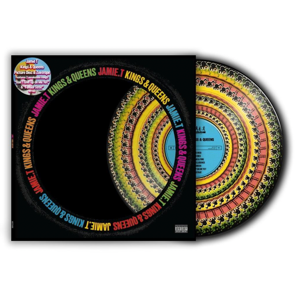 Jamie T 'Kings and Queens' Zoetrope Picture Disc LP