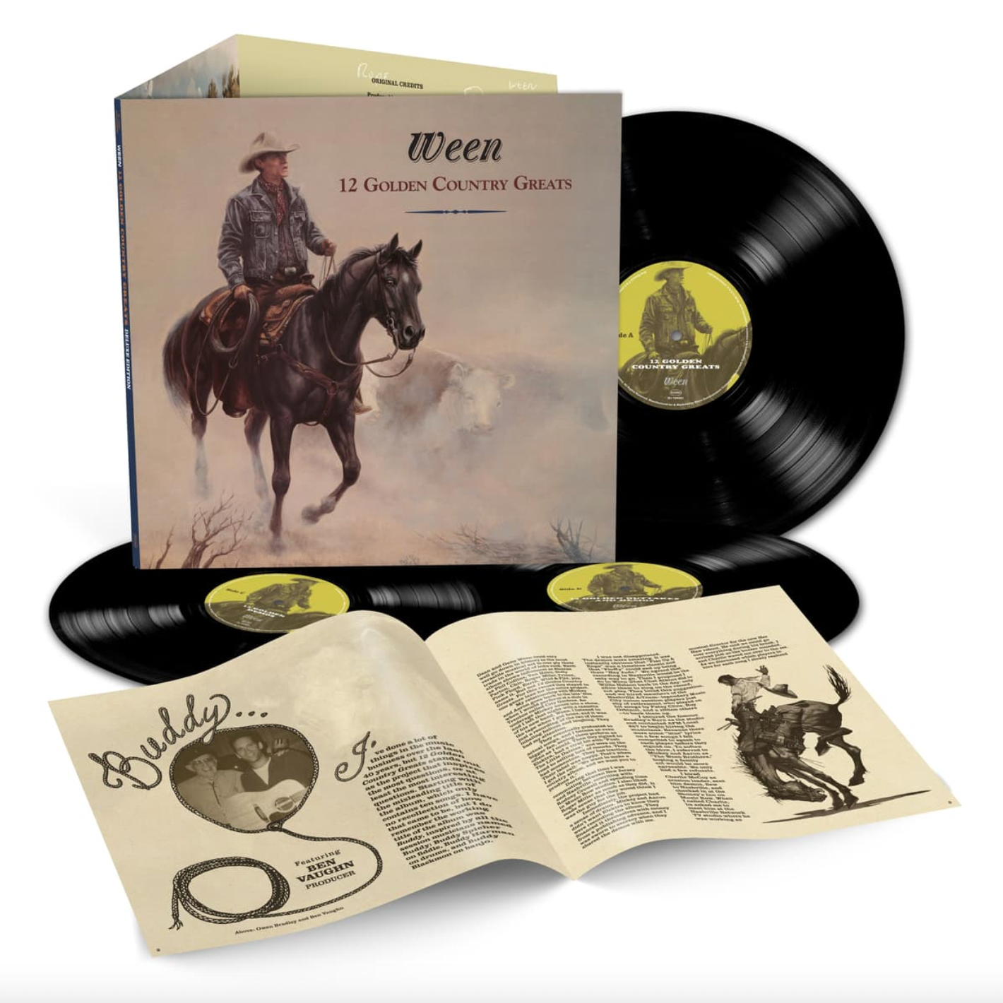 Ween '12 Golden Country Greats (Deluxe)' 3xLP