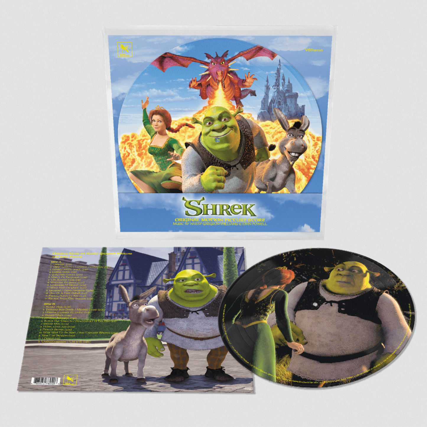 Harry Gregson-Williams & John Powell 'Shrek (Original Motion Picture Score)' LP