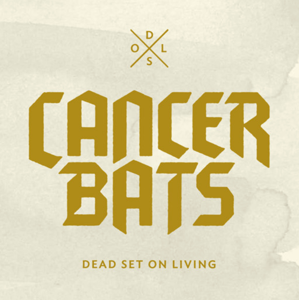 (*SIGNED*) Cancer Bats 'Dead Set On Living' LP (*1 PER PERSON*)