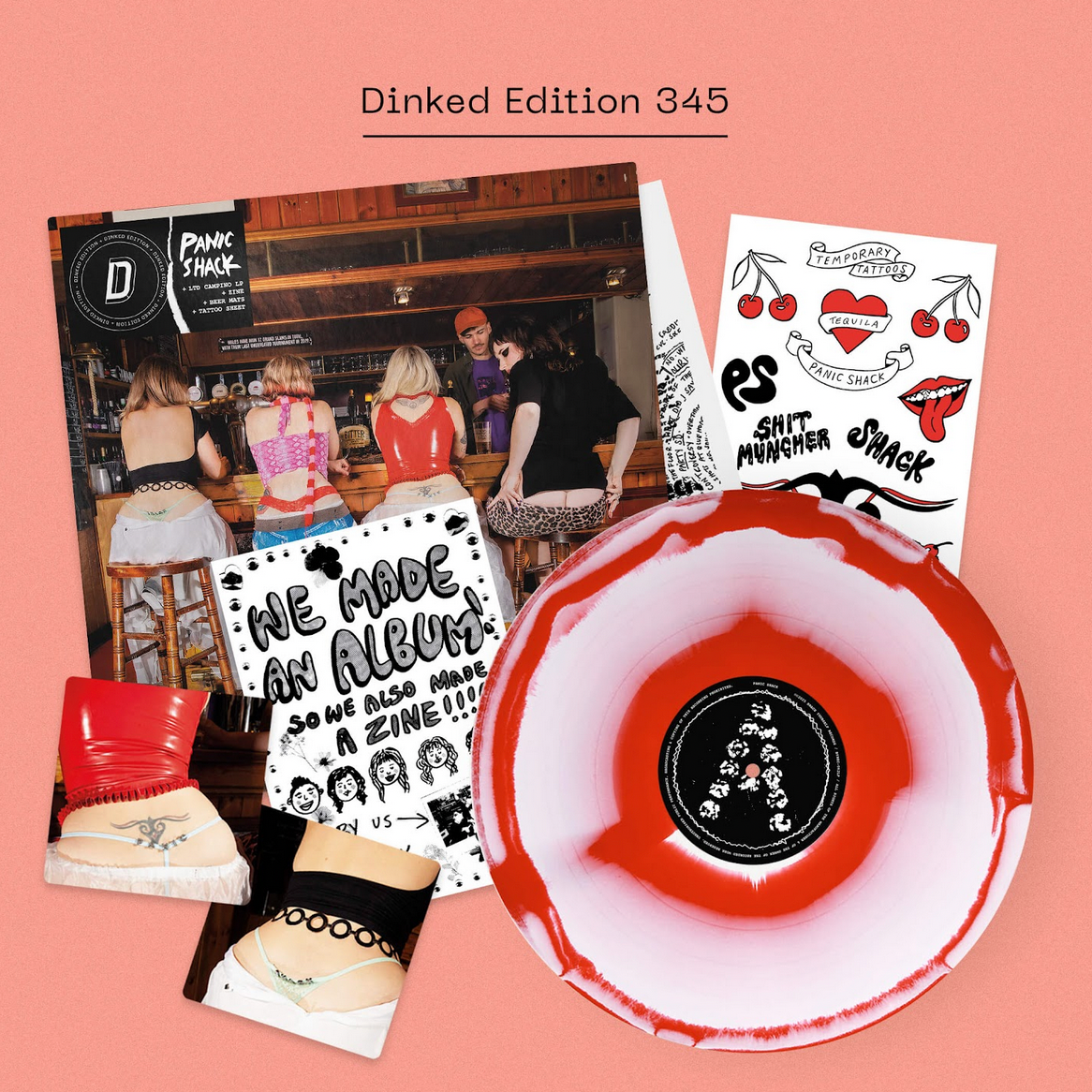 Panic Shack 'Panic Shack' LP