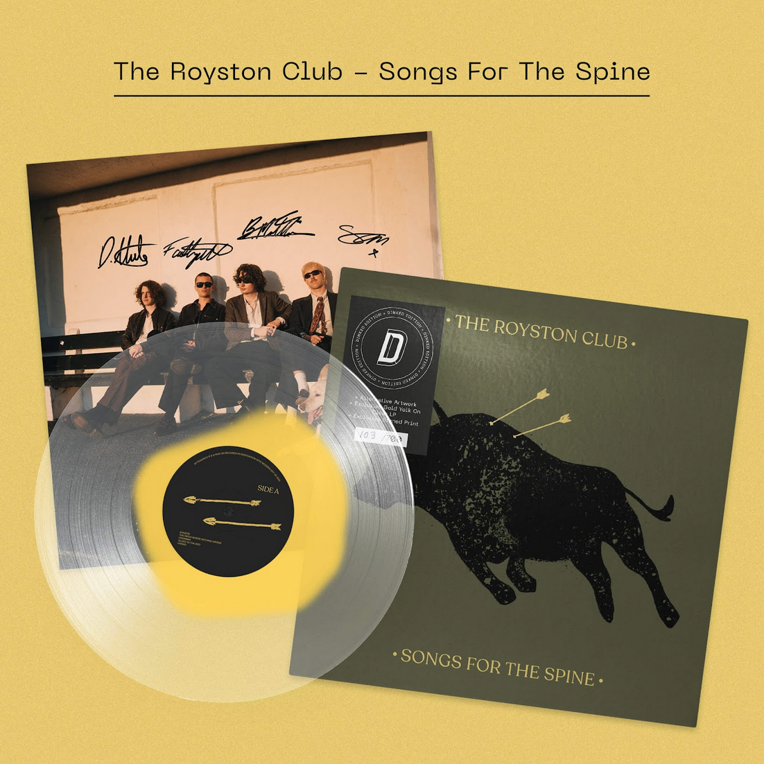 The Royston Club 'Songs For The Spine' LP