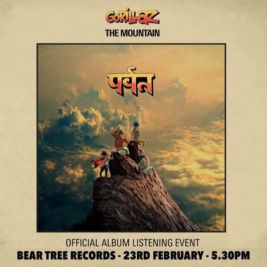 Gorillaz 'The Mountain' Listening Party - February 23rd - 5.30pm