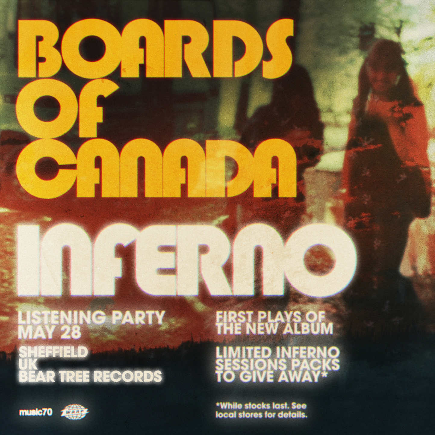 Boards Of Canada 'Inferno' Listening Party (*1 PER PERSON*)
