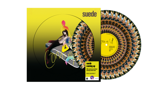 Suede - Coming Up LP Picture Disc Zoetrope
