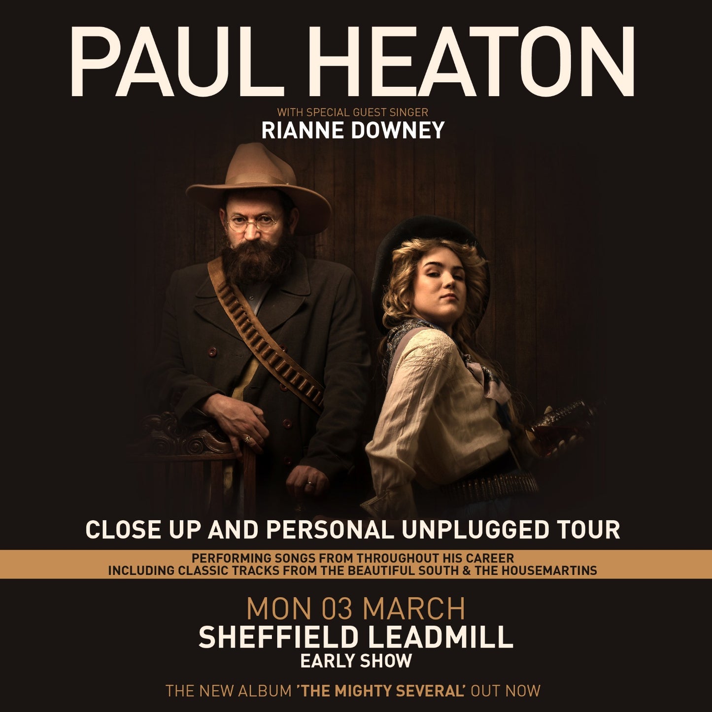 Paul Heaton Live At Leadmill - Monday 3rd March 2025 EARLY SHOW 6PM (*ON SALE 10AM WED 16TH OCT***)