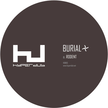 Burial 'Rodent / Rodent (Kode 9 Remix)' 10"