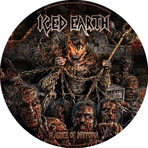 Iced Earth - Plagues Of Dystopia 12"