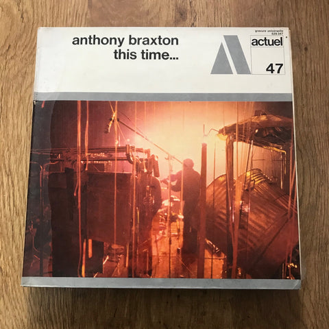 Anthony Braxton 'This Time...' LP (*USED*)