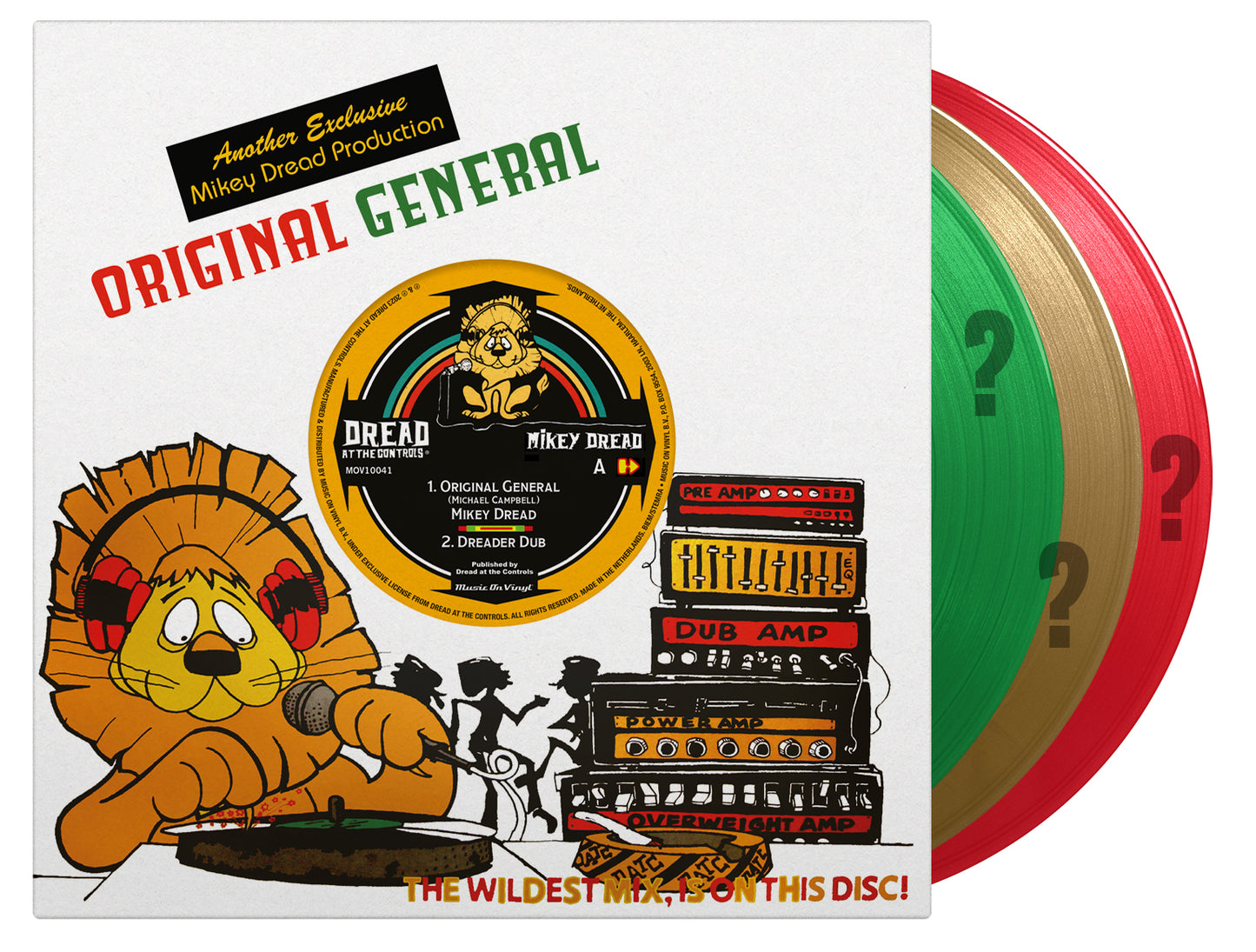 Mikey Dread/ Edi Fitzroy - Original General / Queen Of Harlesden 10"