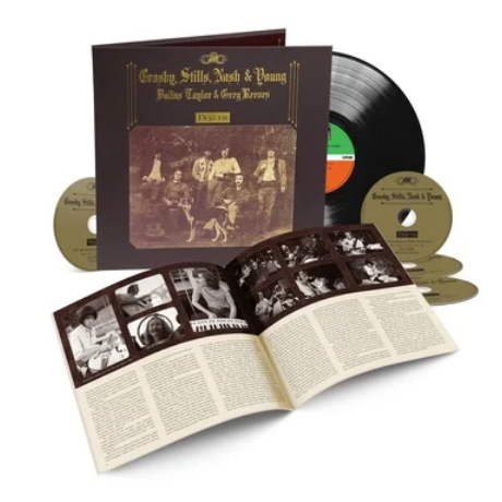 Crosby, Stills, Nash and Young 'Deja Vu - 50th Anniversary Deluxe Edition' LP + 4xCD
