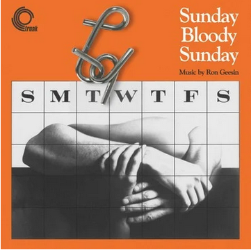 Ron Geesin 'Sunday Bloody Sunday (Original Soundtrack)' LP