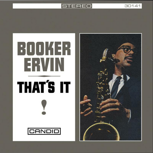 Booker Irvin 'That's It' LP