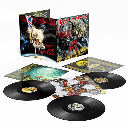 Iron Maiden 'The Number of The Beast / Beast Over Hammersmith' 3xLP