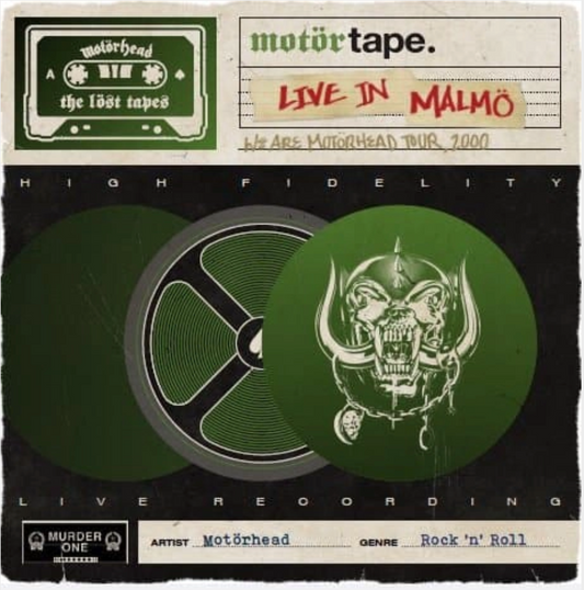 Motorhead 'The Löst Tapes Vol. 3: Live in Malmo 2000' 2xLP