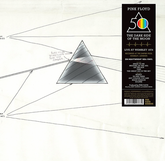Pink Floyd 'The Dark Side Of The Moon Live At Wembly 1974' LP