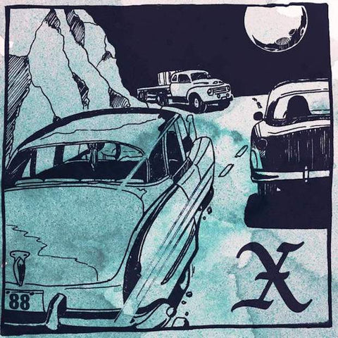 X 'Delta 88 Nightmare / Cyrano Deberger's Back' 7"