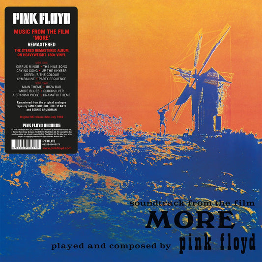 Pink Floyd 'More' Soundtrack 180 Gram LP