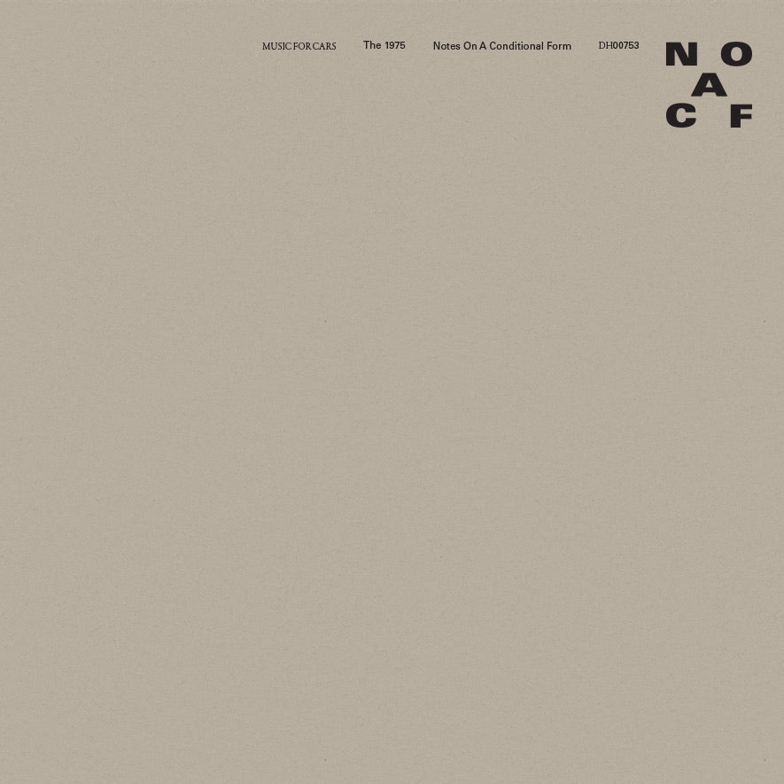 The 1975 'Notes On A Conditional Form' LP