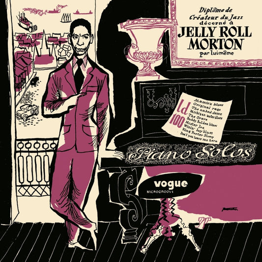 Jelly Roll Morton 'Piano Solos' LP